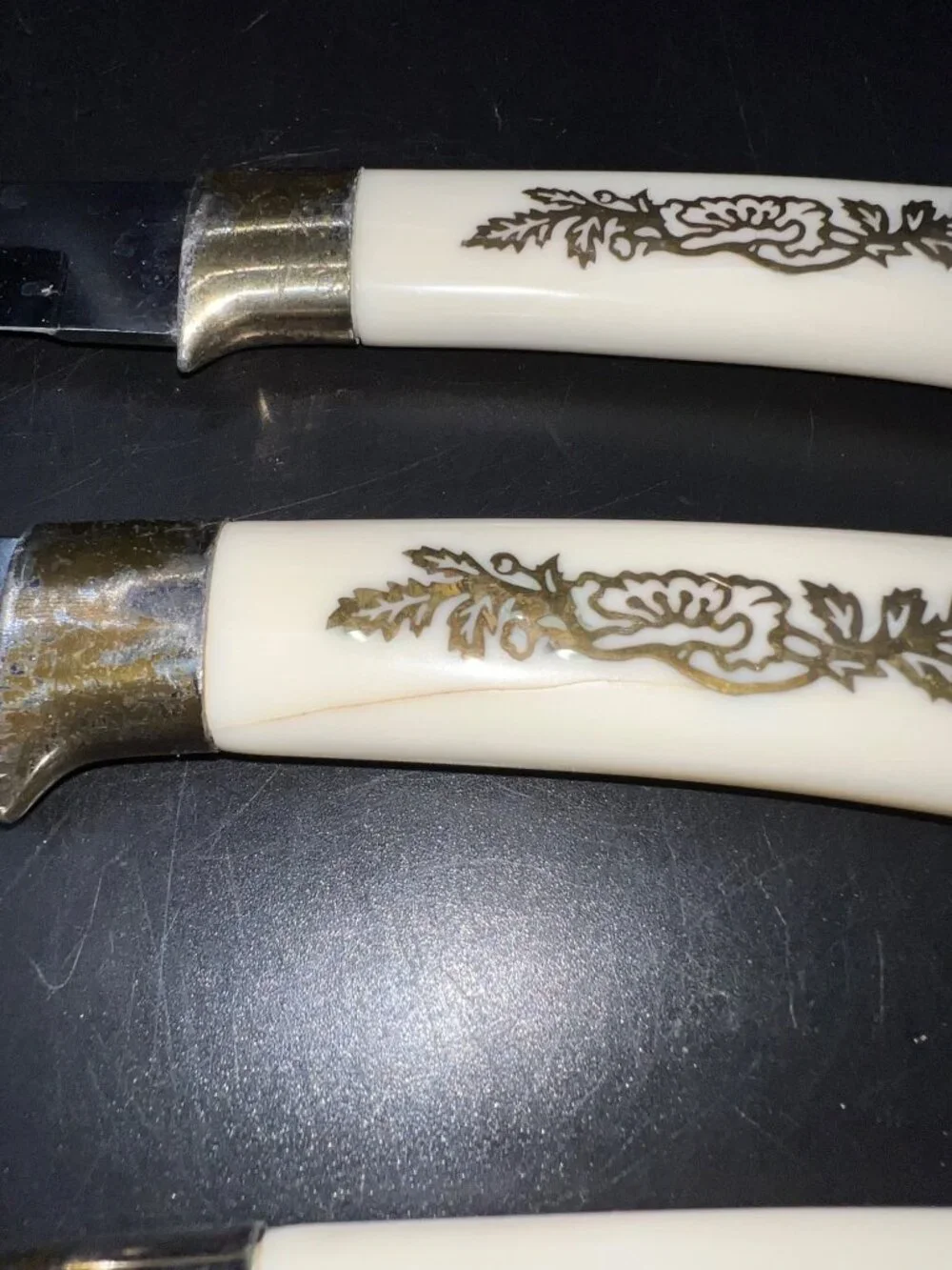 Vintage Masterpiece Japan Stainless Steel Carving Knife Fork Set MCM Royal Brand